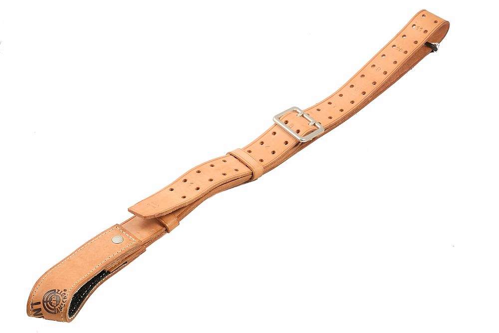 Lot 80: LEATHER ANSCHUTZ CONSTANT TARGET RIFLE SLING;