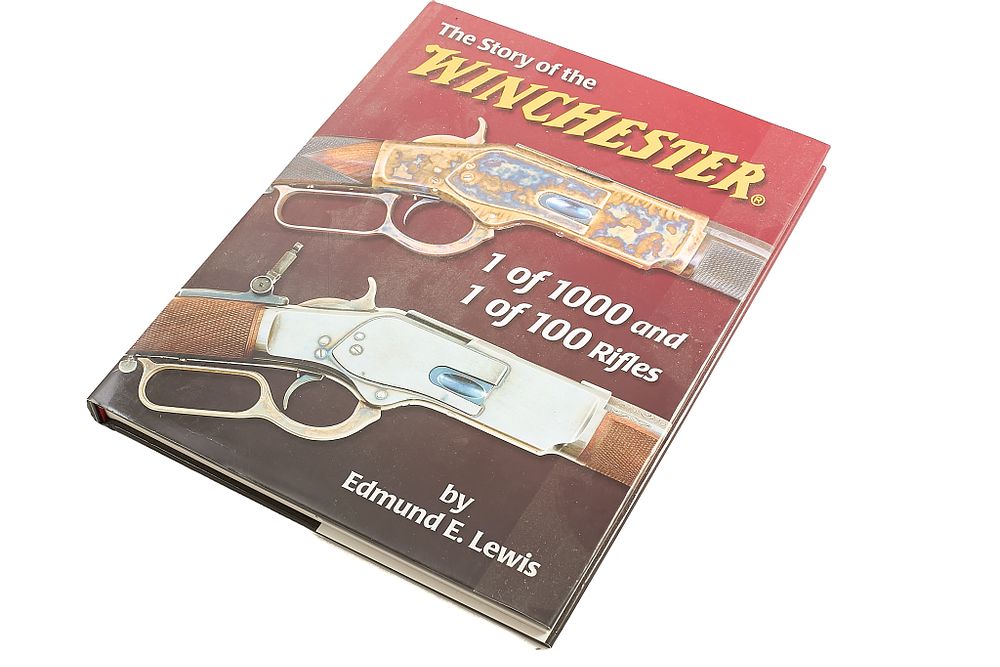 Lot 109: GUNS OF THE AMERICAN WEST BY JOSEPH G. ROSA AND THE STORY OF THE WINCHESTER BY EDMUND E. LEWIS;