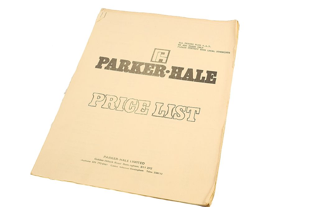 Lot 116: TWO PARKER HALE CATALOGUES, No. 67 AND No. 85;