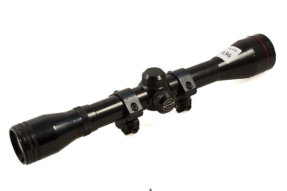 Lot 143: SIMMONS GOLD 4X40N SCOPE;