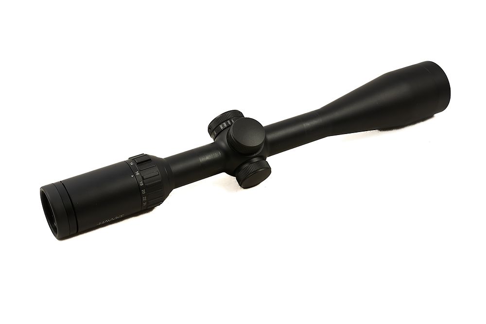 Lot 152: HAWKE VANTAGE SF 6-24X44 HALF MIL DOT SCOPE;