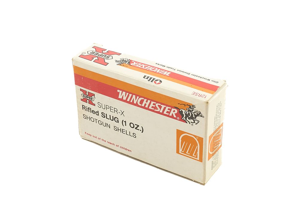Lot 203: WINCHESTER SUPER-X 12-BORE 5 SHOT 28gr RIFLED SLUGS FOR 2 3/4", 5 OF;