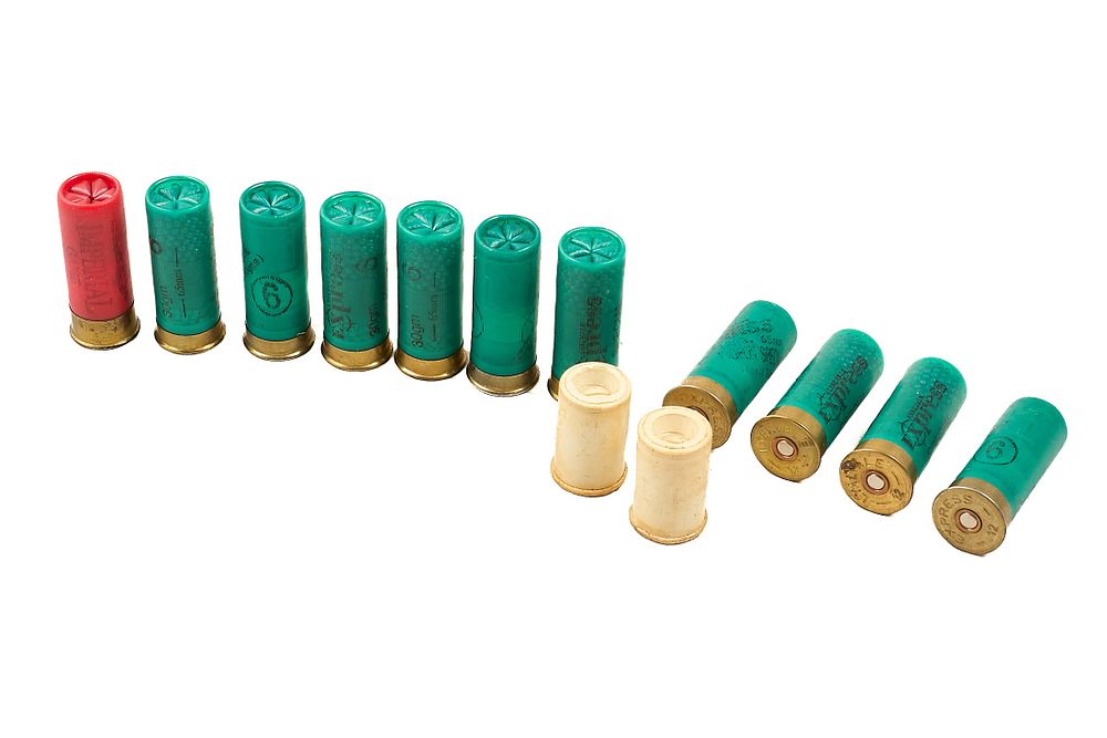 Lot 224: 12-BORE FOR 2 1/2" CHAMBERS, 11 OF;