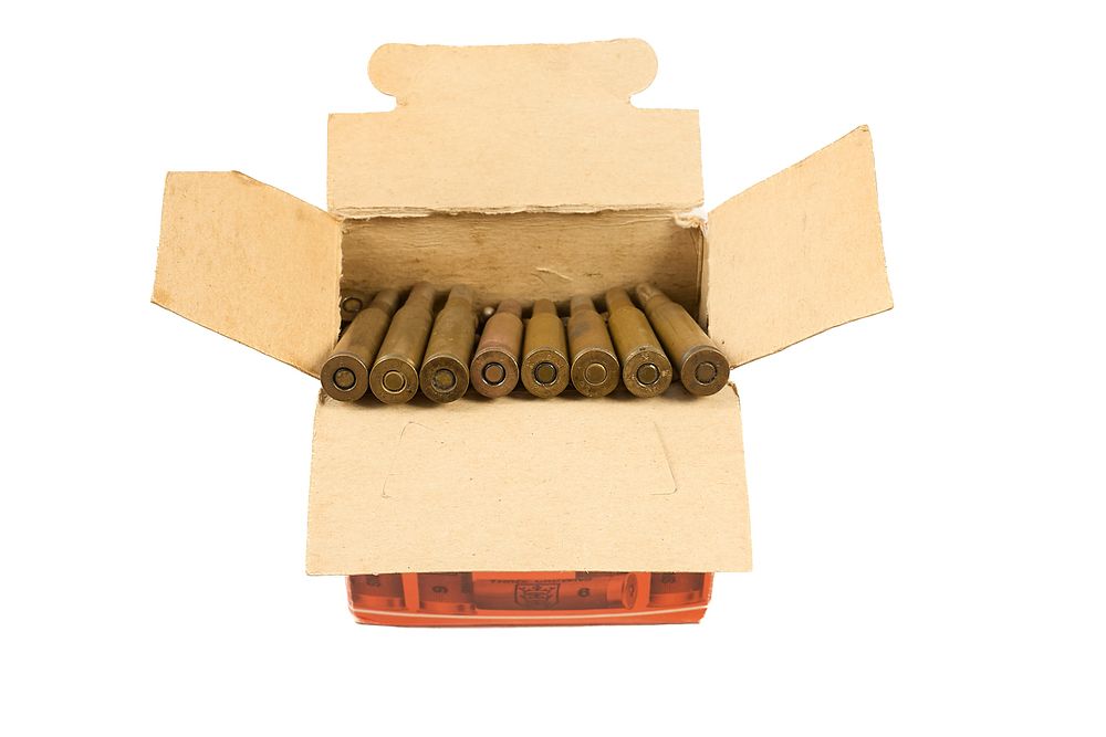 Lot 282: 7X57MM LATE 19TH CENTURY TO WWI ROUNDS, 61 OF;