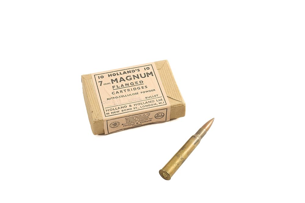 Lot 283: HOLLAND & HOLLAND 7MM MAGNUM, 1 OF;