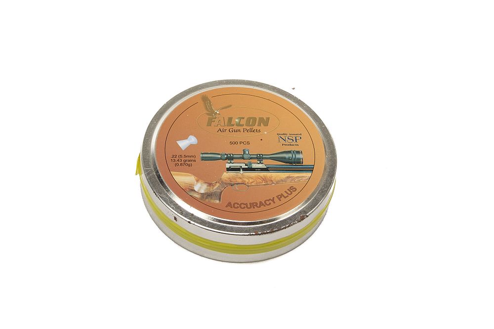 Lot 293: FALCON .22 PELLETS, UNOPENED;