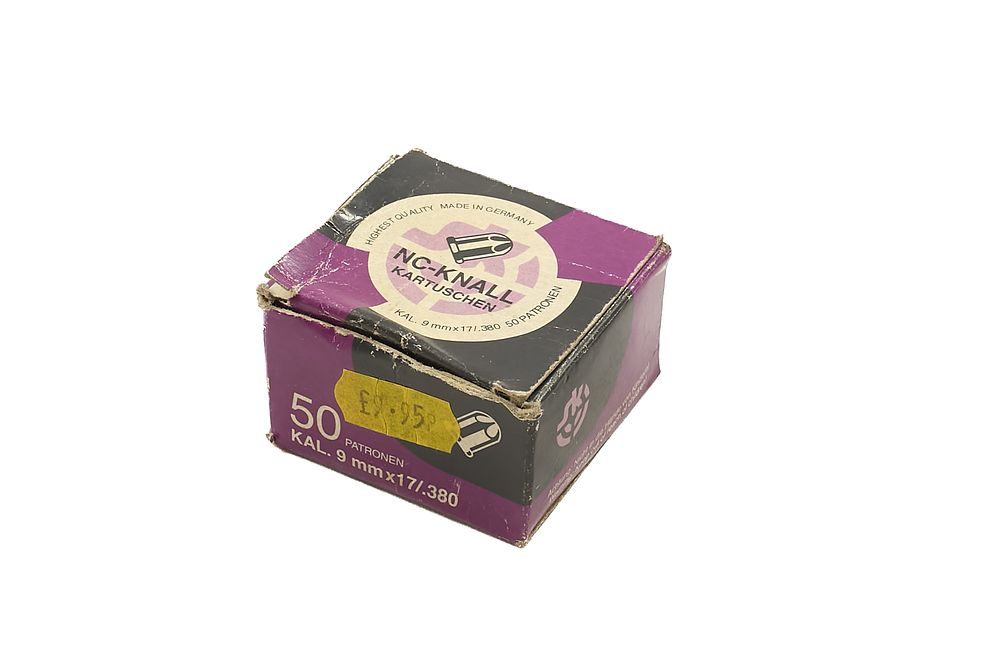 Lot 309: LAPUA 9MM BLANKS, 40 OF;