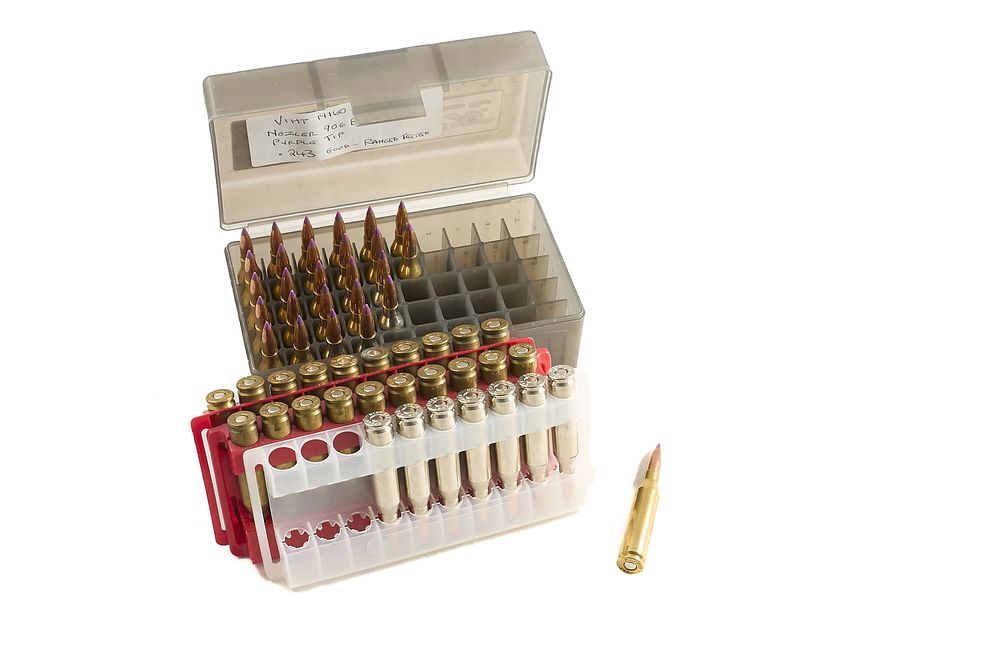 Lot 313: .243 WIN, MIXED MANUFACTURERS, 54 OF;