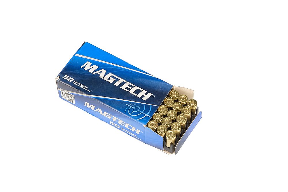 Lot 326: MAGTECH 9MM LUGER 124gr FULL METAL JACKET, 50 OF;