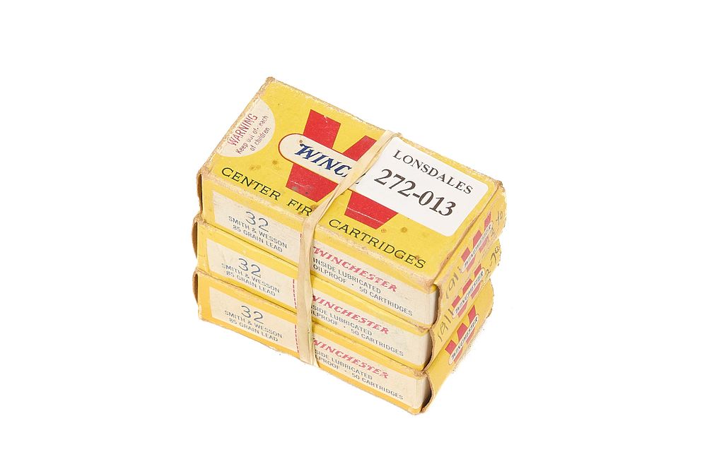 Lot 334: .32 SMITH AND WESSON 85gr, 150 OF;
