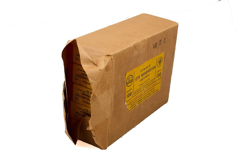 Lot 357: KYNOCH .270 ORIGINAL PACK 100 of