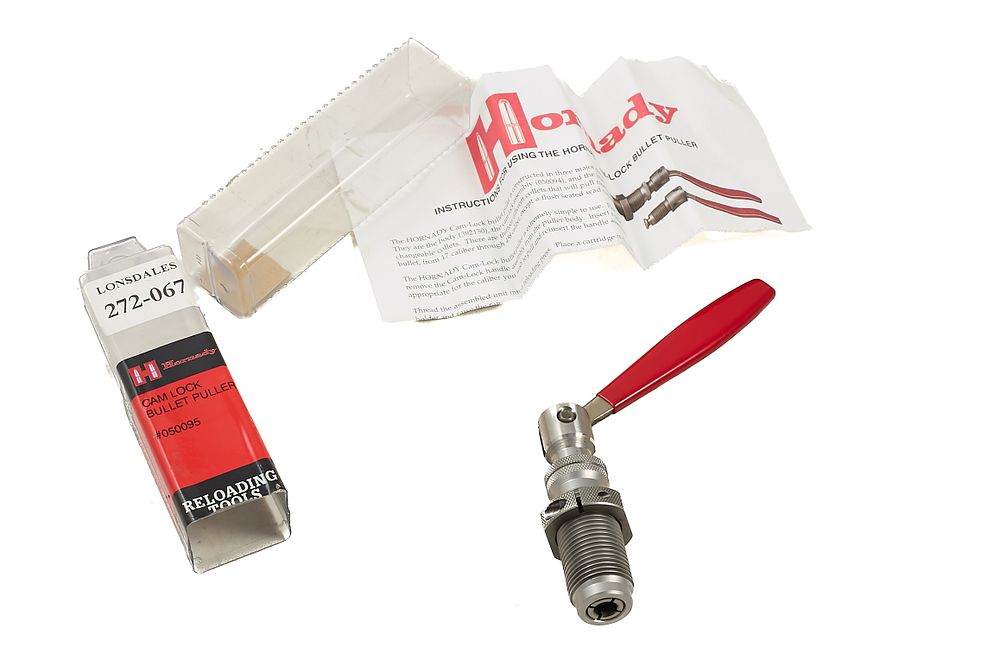 Lot 374: HORNADY CAM LOCK BULLET PULLER #050095;