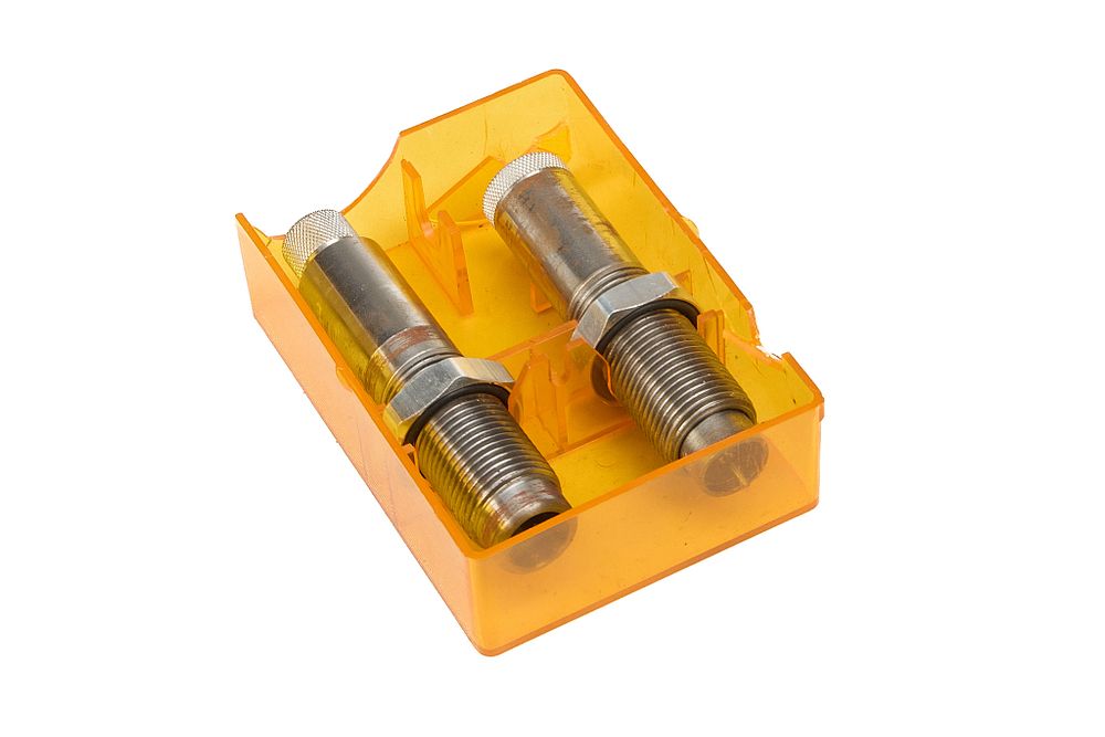 Lot 378: LEE 7MM REM MAG, TWO DIE SET;