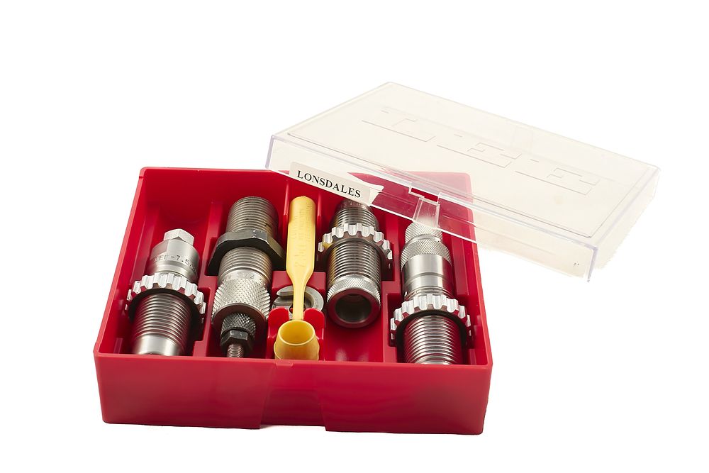 Lot 387: LEE 7.5x54 MAS DELUXE DIE SET;