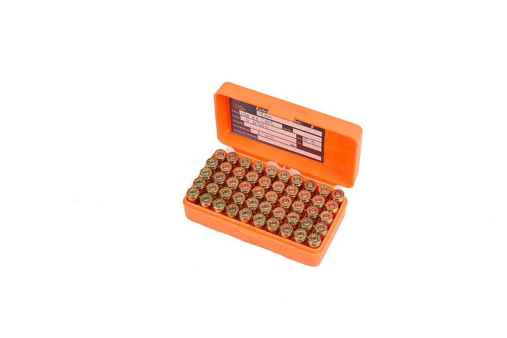 Lot 395: 9MM HOME LOAD 124gr FP CMJ, 50 OF