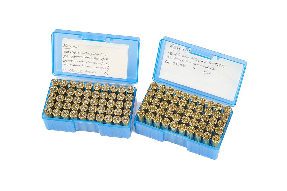 Lot 453: .357 MAGNUM HOME LOADS, 100 OF;