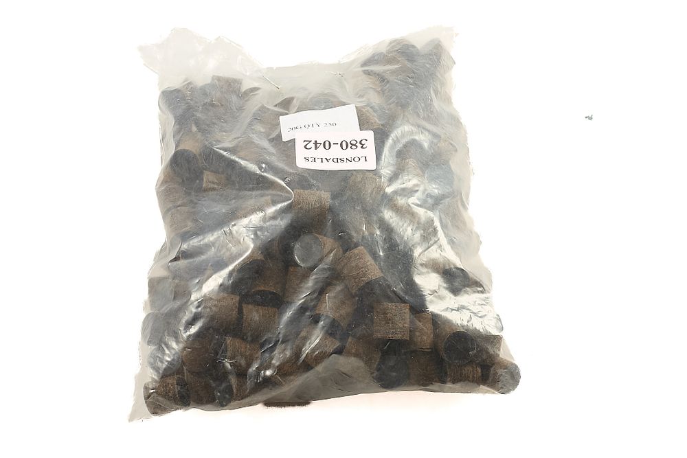 Lot 459: 20-BORE FIBRE WADS 16MM, 250 OF;