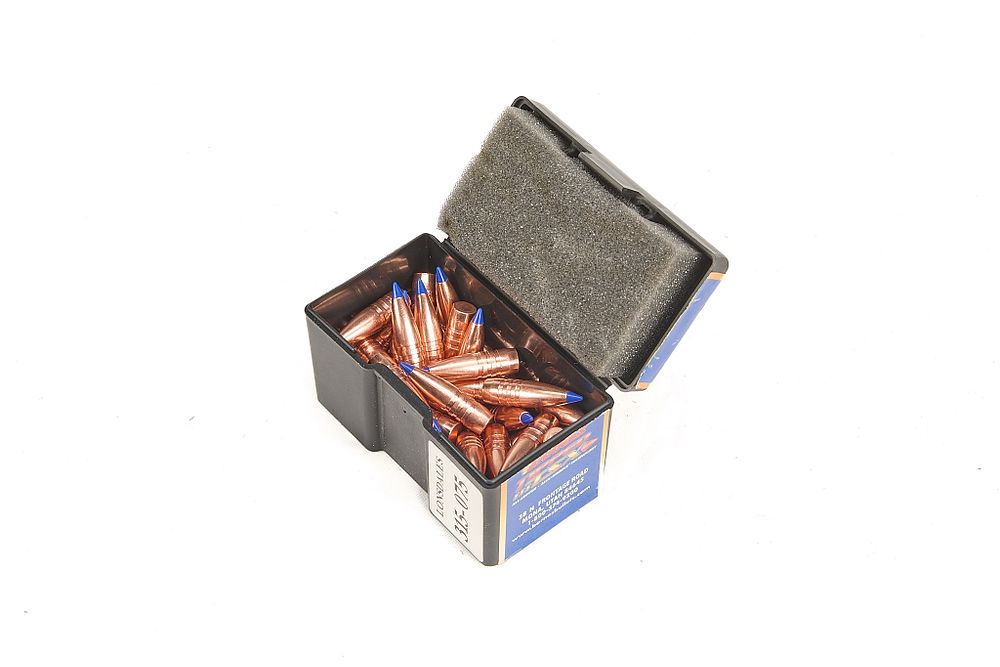 Lot 521: BARNES TIPPED 8MM .323 160gr TTSX BT, 50 OF;