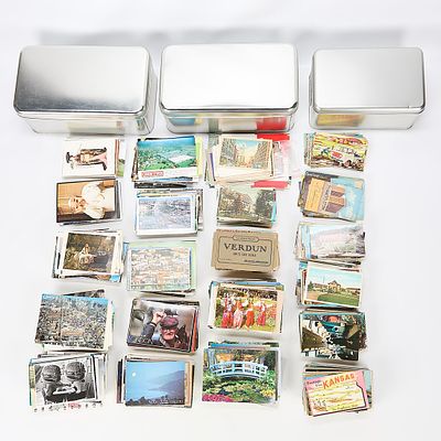 Collection of Vintage Postcards. Collection of over 100 vintage postcards. Featuring photographs
