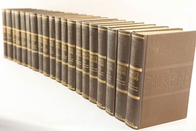 20 Vol. Set Works By Dickens - Collier 1932. Complete 20-volume set of "The Works of Charles