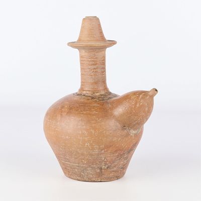 SE Asian Kendi Jar - Damaged. Southeast Asian ceramic kendi or water jar - damaged. Height: 11