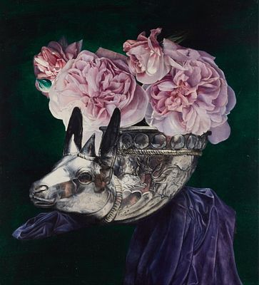 Eva Cellini Oil on Board Painting. Eva Cellini oil on board or panel painting depicitng an 