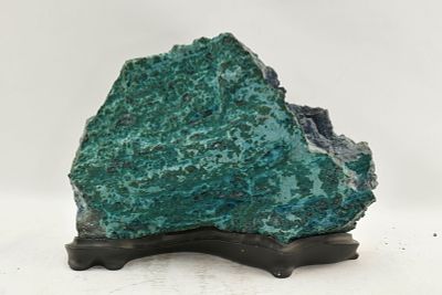 Large Mixed Mineral Scholar's Rock. Large scholar's rock specimen on custom stand. Mixed 