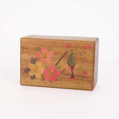 Japanese Wooden Himitsu-Bako Secret Puzzle Box. Wooden Japanese himitsu-bako or secret mystery 