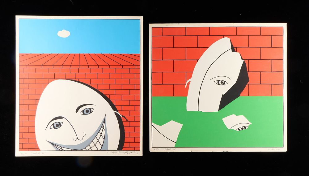 Lot 153: 5 Michael Olodort Modern Art Screenprints