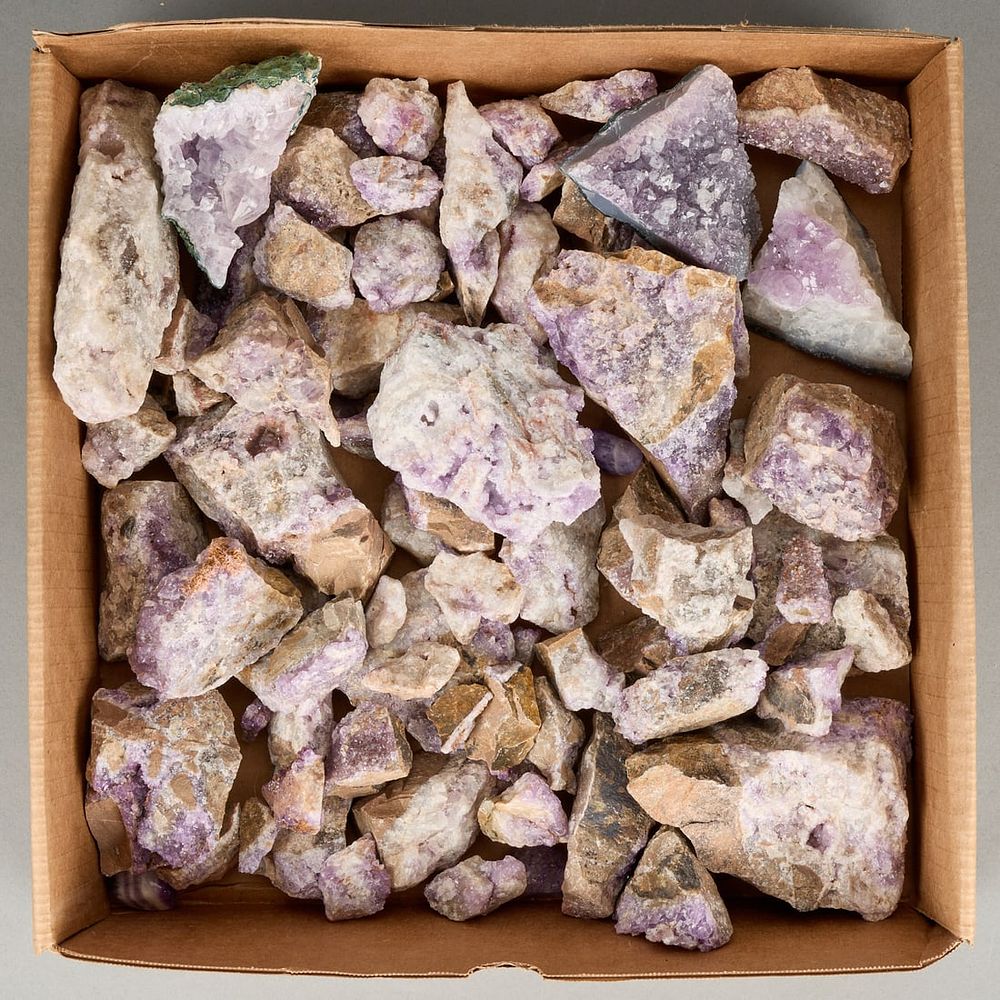 Lot 243: Group of Ontario Amethyst Specimens