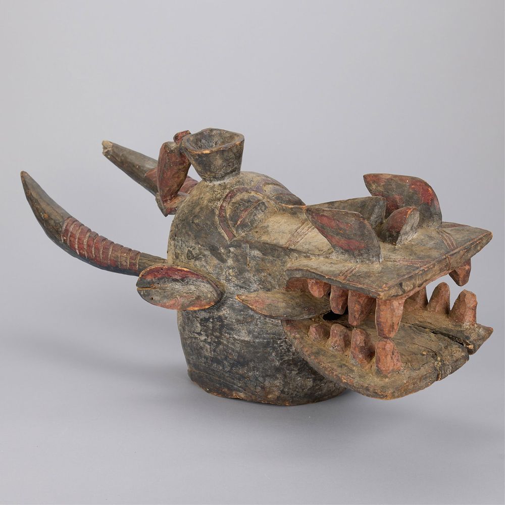 Lot 266: West African Senufo Mali Transformation Mask