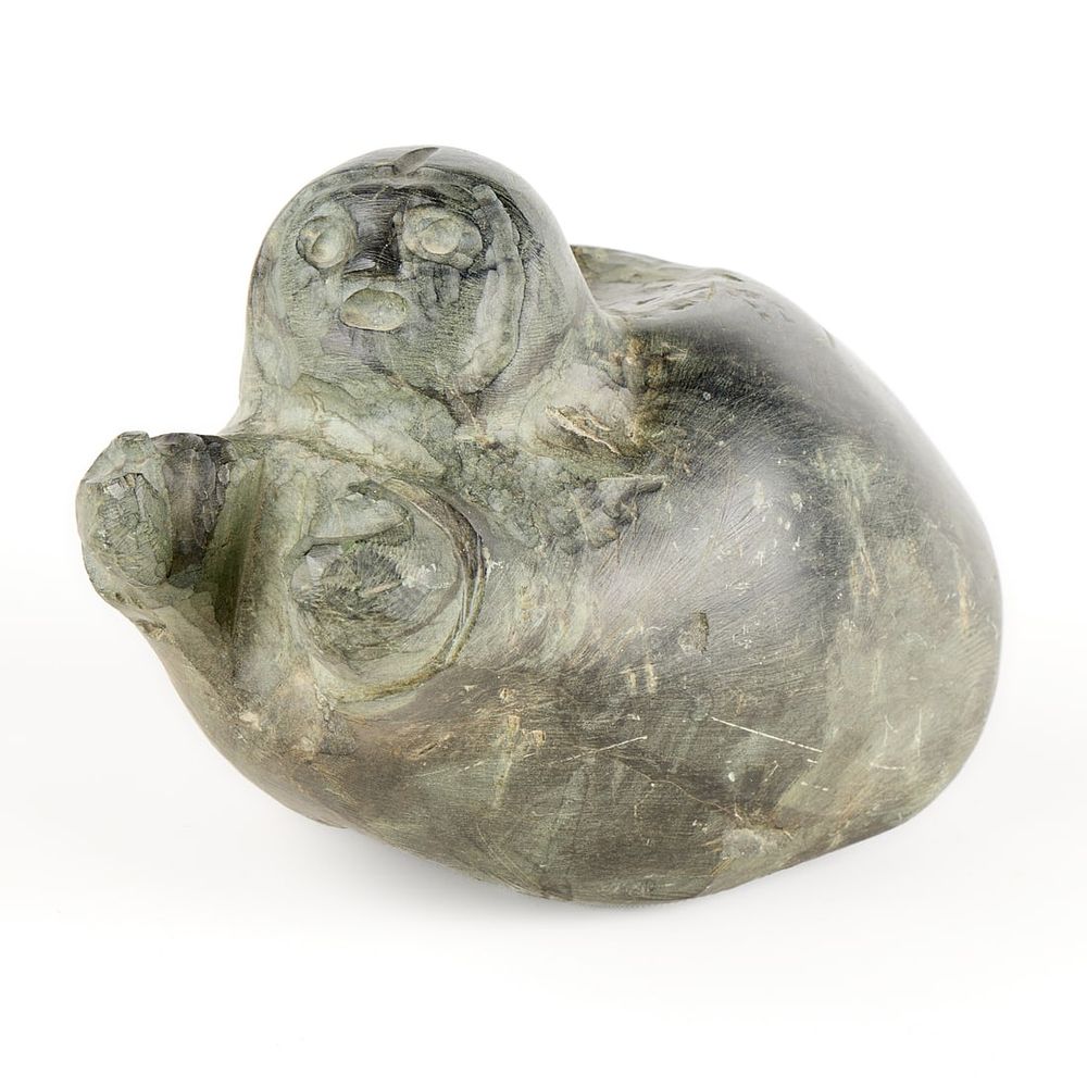 Lot 361: Inuit Carved Stone Figure