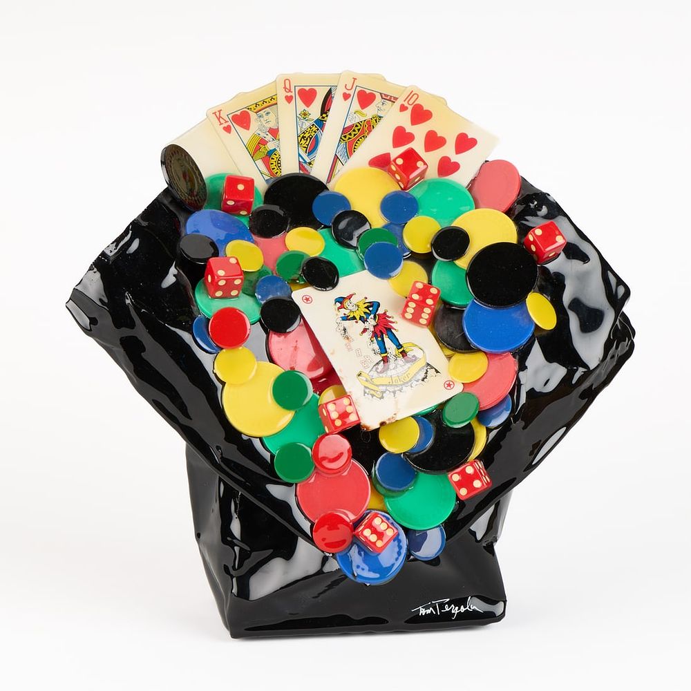 Lot 389: Tom Pergola "Take a Chance on Me" MM Wall Hanging