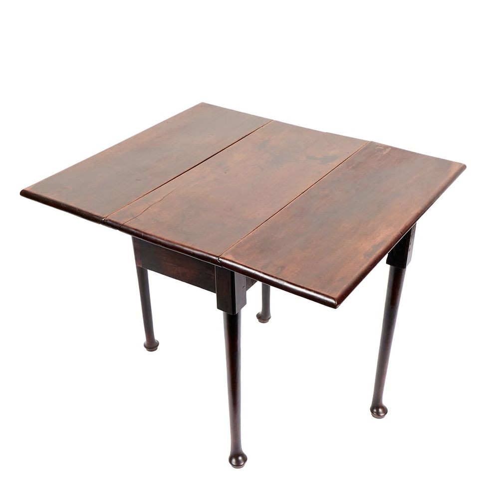 Lot 397: 18th c. Queen Anne Style Drop Leaf Table