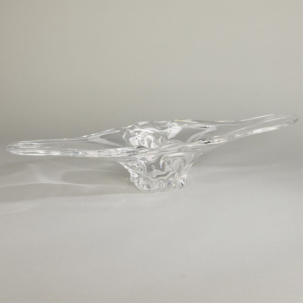 Lot 429: French Crystalleries of Lorraine Art Glass Bowl ca. 1950s