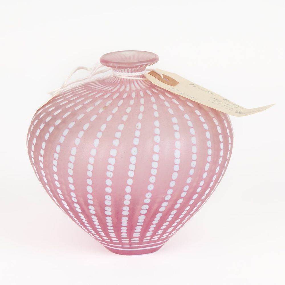 Lot 437: Vallinen for Kosta Boda Art Glass "Minos" Vase
