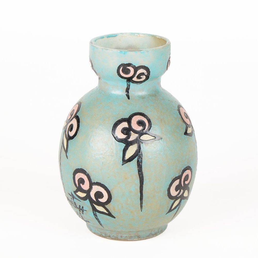 Lot 442: Quenrit for Robj French Art Glass Vase