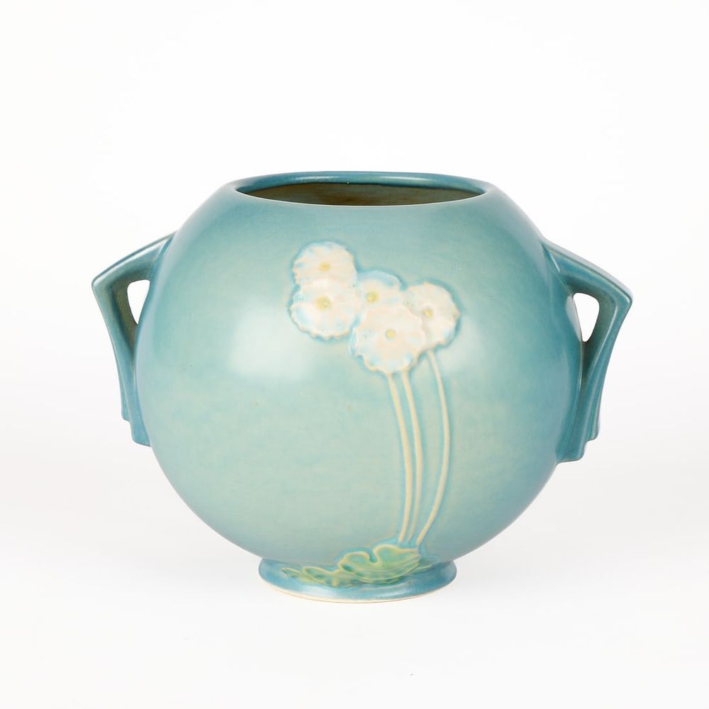 Lot 530: Roseville Art Pottery "Primrose" No. 285-6 Vase