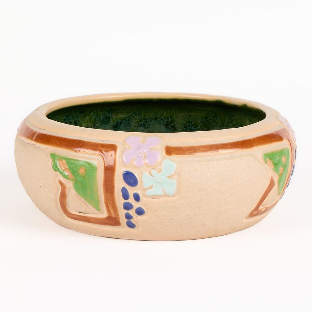 Lot 560: Roseville Art Pottery "Mostique" Jardiniere