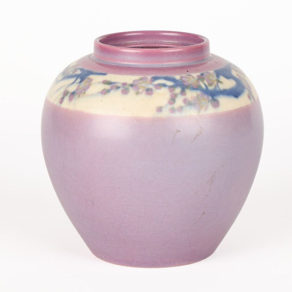 Lot 620: ET Hurley Rookwood Art Pottery 1321C Ginger Jar