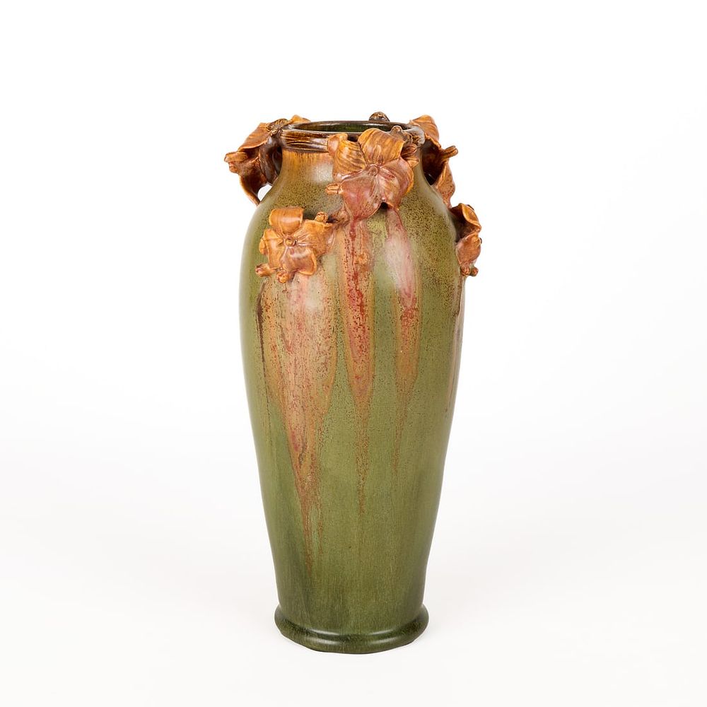 Lot 635: Laura Klein for Ephraim Art Pottery Floral Vase