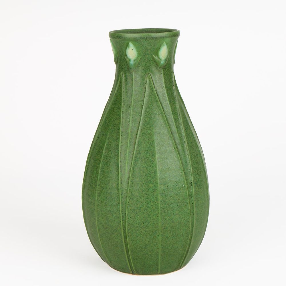 Lot 638: Steve Frederick Jemerick Pottery Floral Vase
