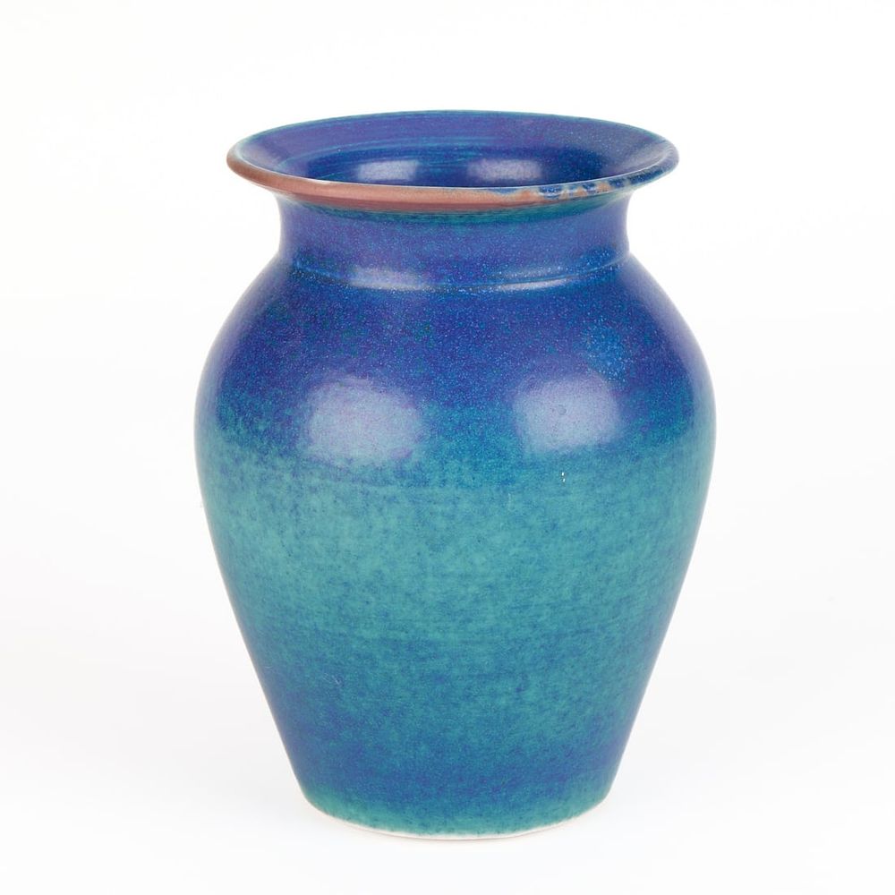 Lot 657: Bill Stewart Studio Pottery Vase 1966