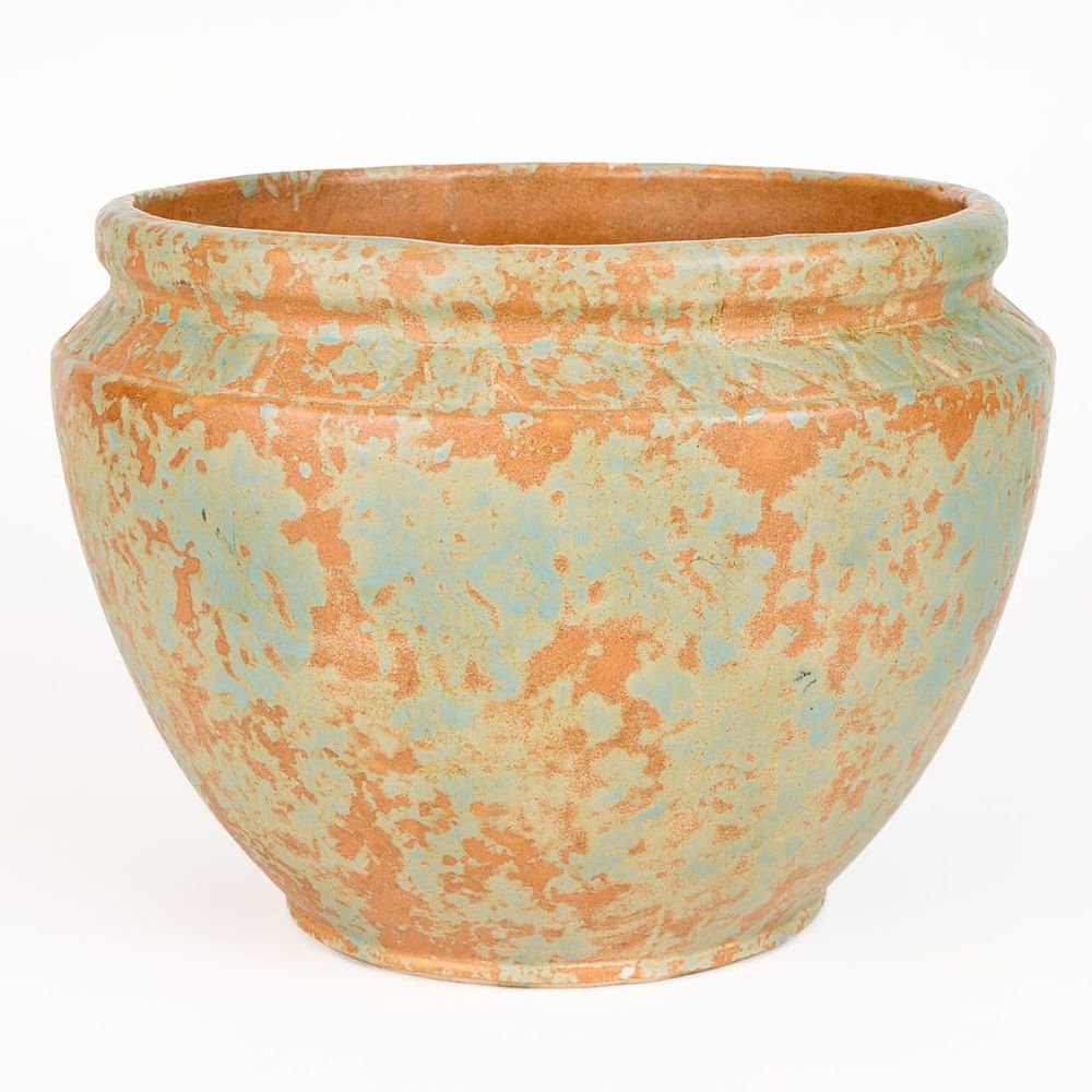 Lot 670: Burley Winter Art Pottery Banded Planter