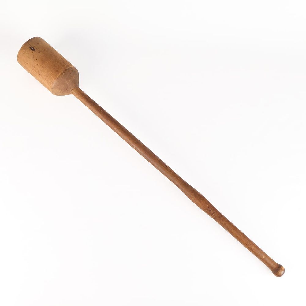 Lot 703: Large Wooden Butter Churn