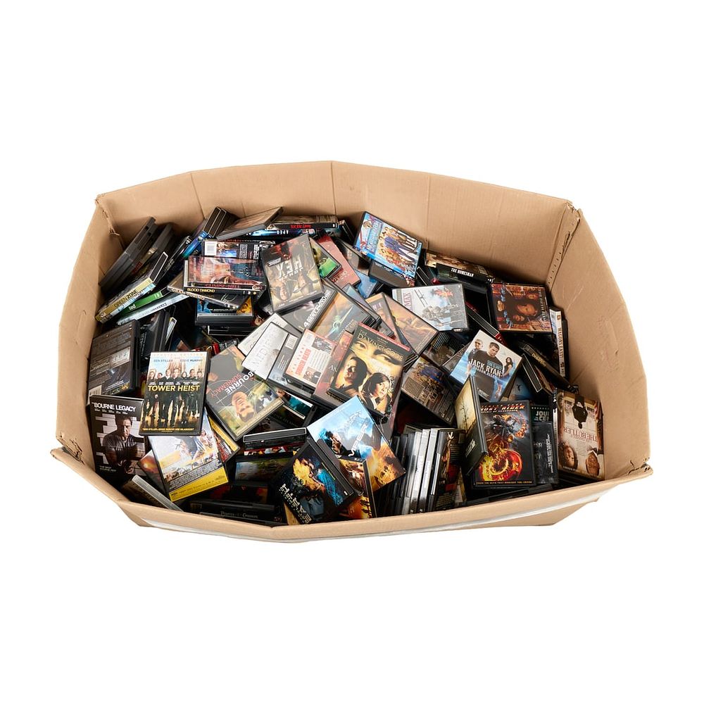 Lot 786: Large Group of DVDs