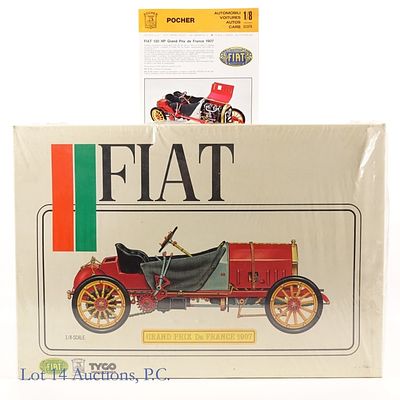 Pocher Fiat Grand Prix De France 1907 Model. Pocher Torino Fiat Grand Prix De France 1907 