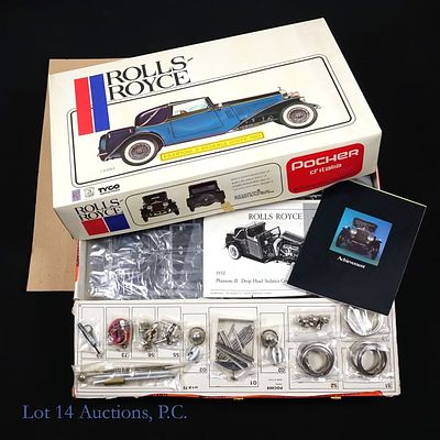 Pocher Rolls Royce Phantom II Sedanca Coupe' Model. Pocher Torino Rolls Royce Phantom II Sedanca 