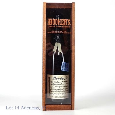 Booker's Bourbon Whiskey - Batch 2025-02. Booker's small batch Kentucky straight bourbon 