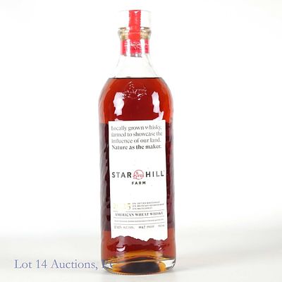 Star Hill Farm American Wheat Whisky (2025). 2025 Star Hill Farm American wheat whisky. 57.35% 